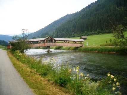 Radbrücke über die Mur bei Tamsweg