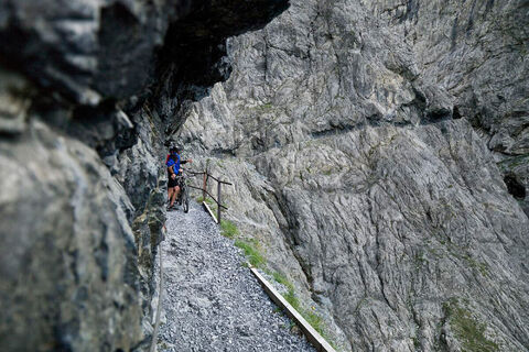 Uina-Bernina Bike-Tour. Etappe 1, Scuol - Sta. Maria