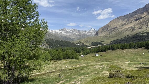 Foto de Marco Giorcelli a lo largo del recorrido