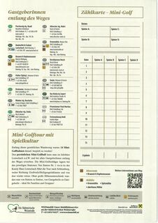 Mini-Golftour mit Spielkultur