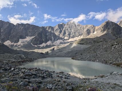 Photo de Hugues le long du parcours