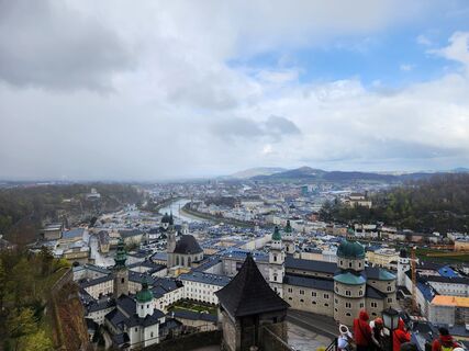 Foto de Petra Riegler a lo largo del recorrido