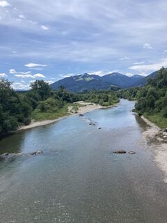 Photo de Helmut Scheurer le long du parcours
