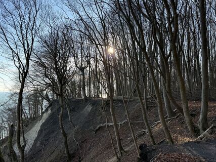 Foto de Norbert Herbig a lo largo del recorrido