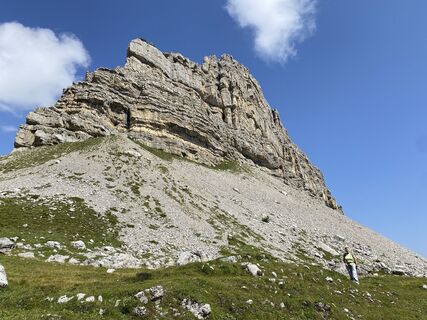 Foto von Sergio Rasore entlang der Tour