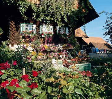 Ein typisch weststeirisches Bauernhaus