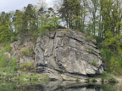 Foto de Friedrich Schlager a lo largo del recorrido