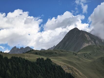 Foto de Gabriele Cucchi a lo largo del recorrido