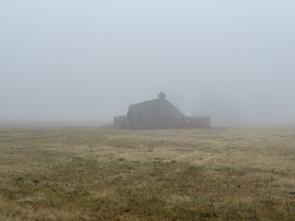 Photo de Norbert Herbig le long du parcours