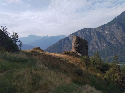 Foto de Raphaël Terrettaz a lo largo del recorrido