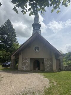 Zdjęcie z Céline Croco wzdłuż trasy