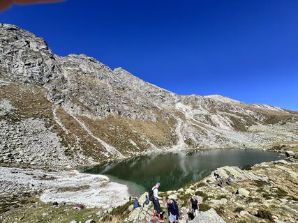 Foto de Roger Vogel a lo largo del recorrido