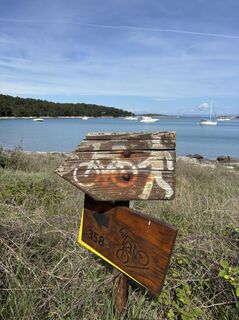 Foto von Marion Falkner entlang der Tour