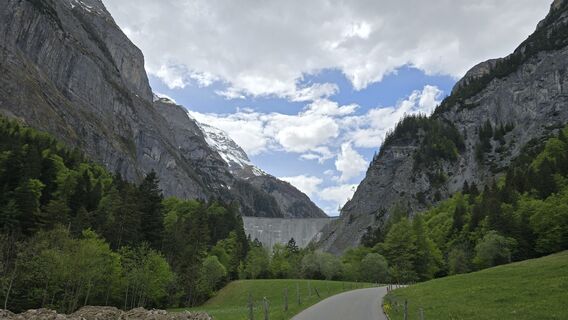 Foto von Bike Rider entlang der Tour