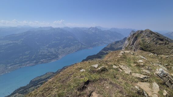 Foto von Burkhard Vetsch entlang der Tour