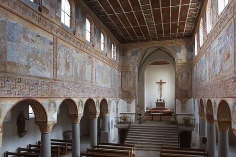 Wandmalereien in der Kirche St. Georg