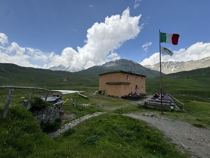 Foto von Fabio Rossini entlang der Tour