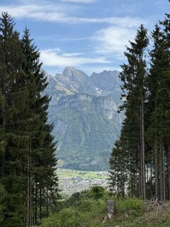 Foto von Josh entlang der Tour