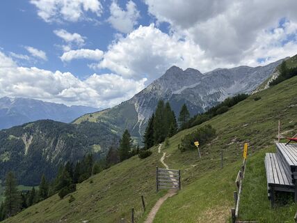 Foto von Ines Köhler entlang der Tour