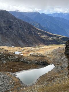 Foto von Monica entlang der Tour