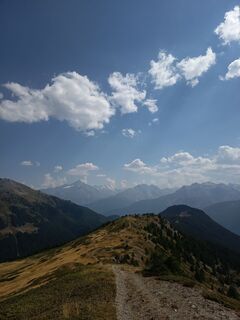 Foto von Aner entlang der Tour