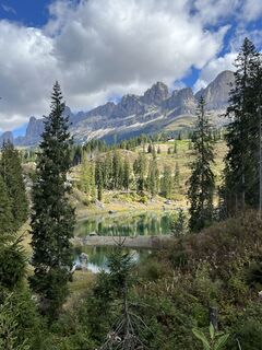 Foto von Sandra Wagemans entlang der Tour