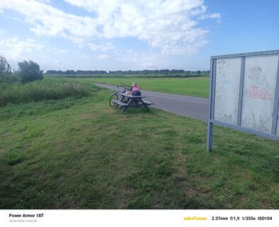 Foto von Norbert Redepenning entlang der Tour