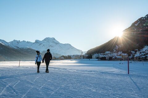 Winterwandern Silvaplana