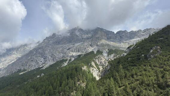 Foto von Claudio Garzetti entlang der Tour