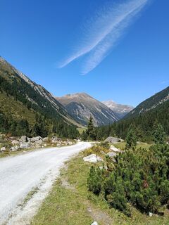 Photo de Manfred Adelsberger le long du parcours