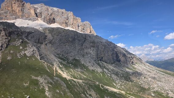 Photo de Gundega Muceniece le long du parcours
