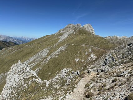 Foto von Luciano entlang der Tour
