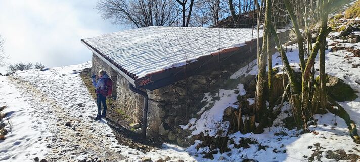 Zdjęcie z Nicoletta Carminati wzdłuż trasy