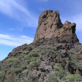 Roque Bentayga auf Gran Canaria -Spanien