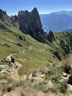 Foto von Asteinle entlang der Tour