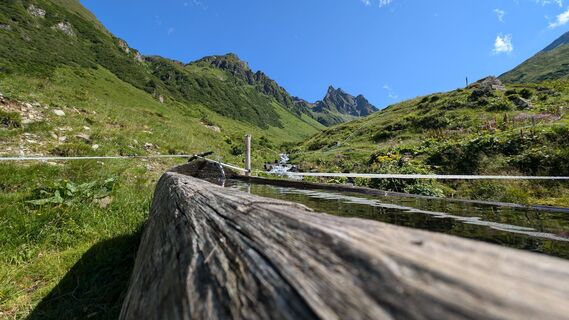 Foto von Klaus Lehner entlang der Tour