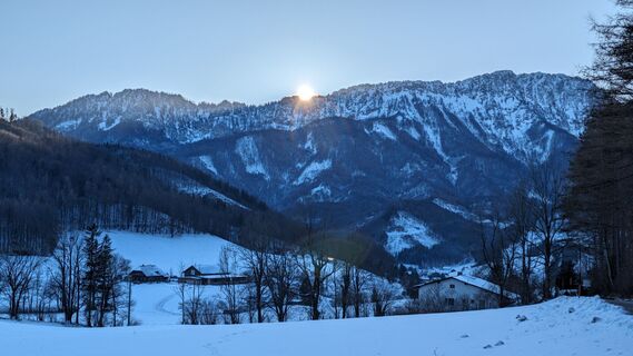 Foto von Klaus Lehner entlang der Tour