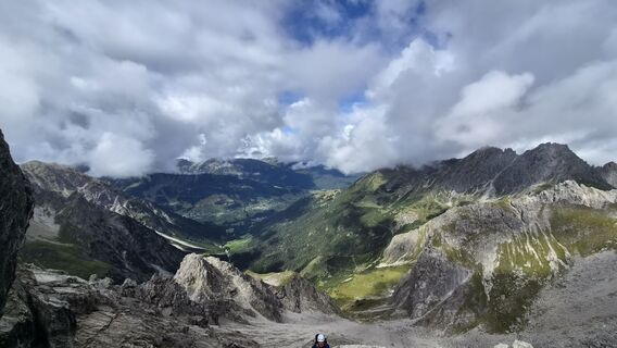 Foto von Sebastian entlang der Tour