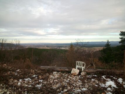 Einsamer Aussichtspunkt ca km3