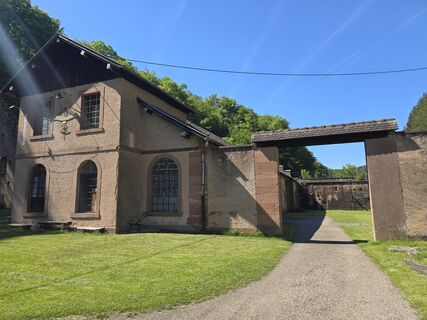 Photo de Michel Kennel le long du parcours