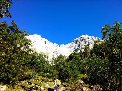 Blick Richtung Ödstein und Festkogel