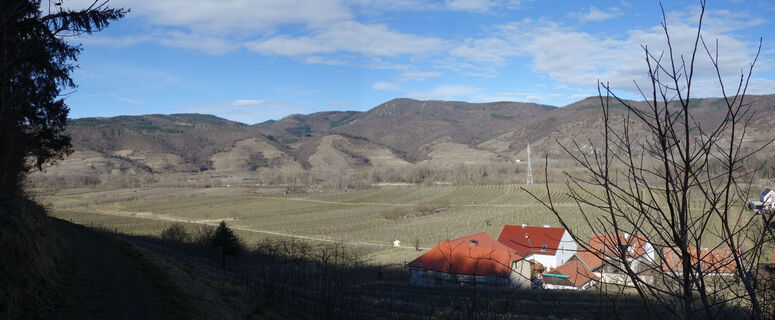 Richtung West am Panoramaweg