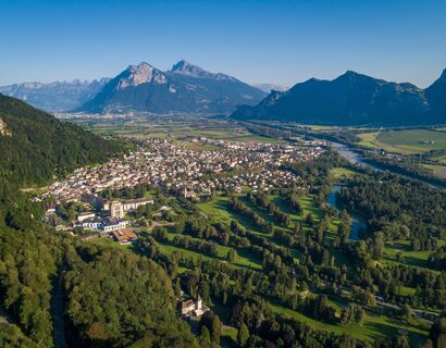 Bad Ragaz von oben