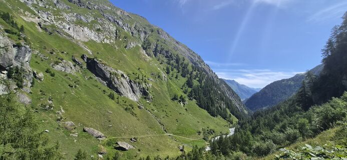 Foto von Julia Fruhmann entlang der Tour