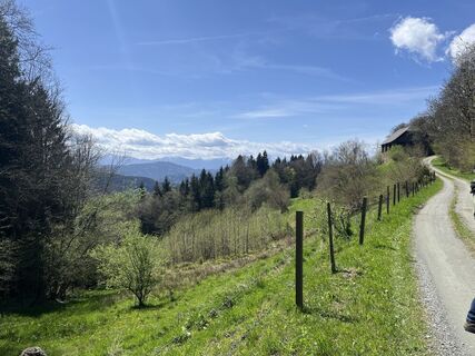 Foto von Jonathan Unterweger entlang der Tour