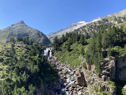 Fotografia z Gisela Walz na trase