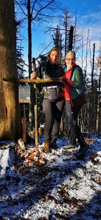 Foto von Klaus Lehner entlang der Tour