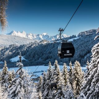 Blick aufs Dachsteingebirge