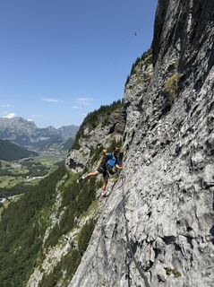 Foto von Salome Basler entlang der Tour