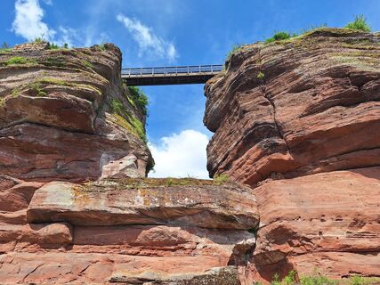 Foto von Katharina entlang der Tour